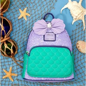 Loungefly 2022 Princess Sequin Series Backpack - Ariel